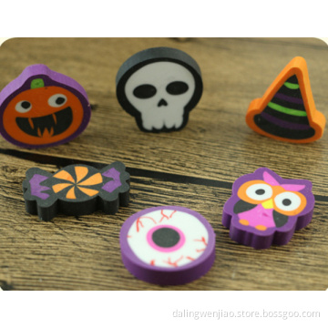 Different Shape Cleaning Eraser For Halloween